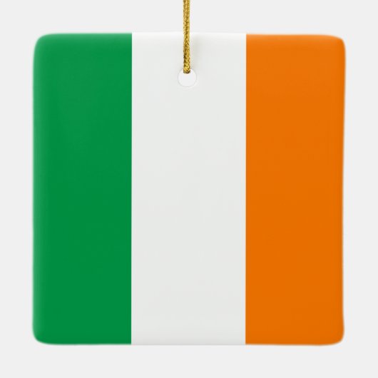 アイルランド国旗 セラミックオーナメント (裏面)