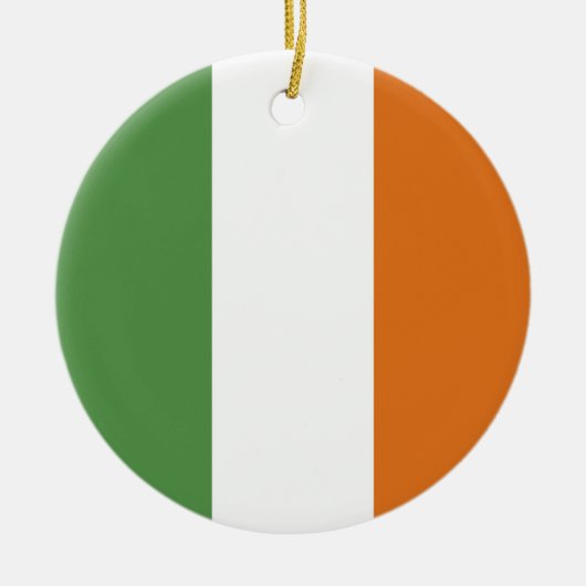 アイルランド国旗 セラミックオーナメント (正面)