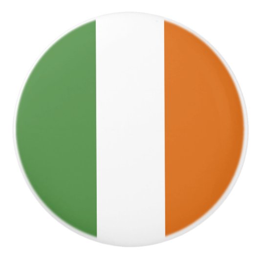 アイルランド国旗 セラミックノブ (正面)