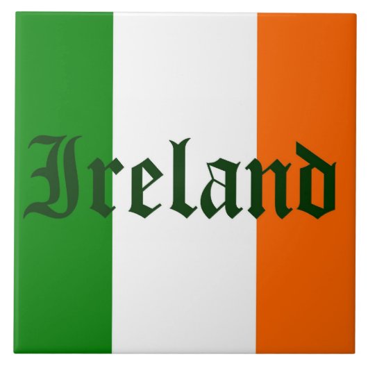 アイルランド国旗 タイル (正面)
