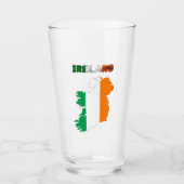 アイルランド国旗 タンブラーグラス (正面)