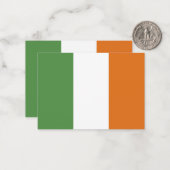 アイルランド国旗 ノートカード (正面/裏面インサイチュ)
