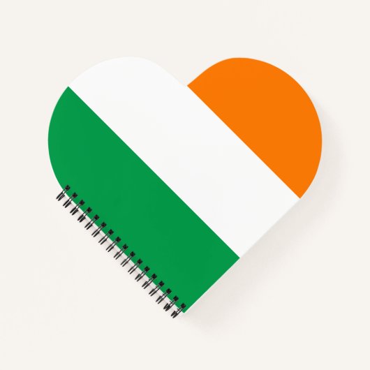 アイルランド国旗 ノートブック (正面)