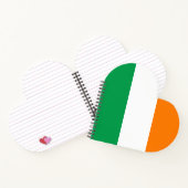 アイルランド国旗 ノートブック (内部)