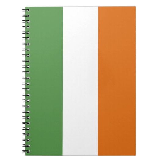 アイルランド国旗 ノートブック (正面)