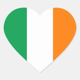 アイルランド国旗 ハートシール