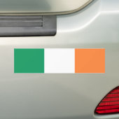 アイルランド国旗 バンパーステッカー (車上)