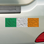 アイルランド国旗 バンパーステッカー (車上)