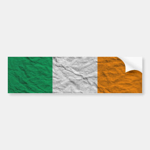 アイルランド国旗 バンパーステッカー