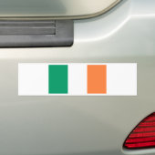 アイルランド国旗 バンパーステッカー (車上)