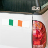 アイルランド国旗 バンパーステッカー (トラック上)