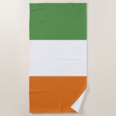 アイルランド国旗 ビーチタオル (正面)