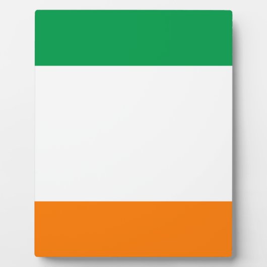 アイルランド国旗 フォトプラーク (正面)