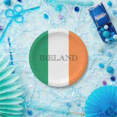 アイルランド国旗 ペーパープレート (パーティー)