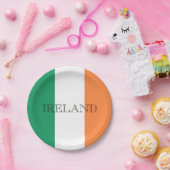 アイルランド国旗 ペーパープレート (パーティー)