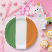 アイルランド国旗 ペーパープレート (パーティー)