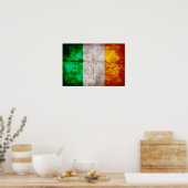 アイルランド国旗 ポスター (キッチン)