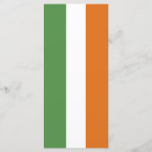 アイルランド国旗 メニュー (裏面)