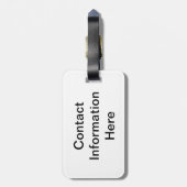 アイルランド国旗 ラゲッジタグ (裏面縦)