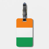 アイルランド国旗 ラゲッジタグ (裏面縦)