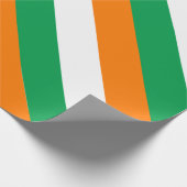 アイルランド国旗 ラッピングペーパー (角)