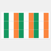 アイルランド国旗 ラベル (シート)