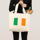アイルランド国旗 ラージトートバッグ (正面(商品))