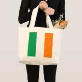 アイルランド国旗 ラージトートバッグ (正面(商品))