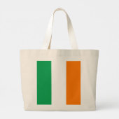アイルランド国旗 ラージトートバッグ (裏面)