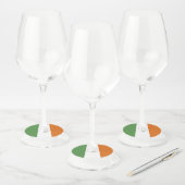 アイルランド国旗 ワイングラスタグ (セット)