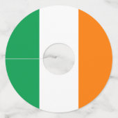 アイルランド国旗 ワイングラスタグ (裏面)