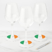 アイルランド国旗 ワイングラスタグ (セット)