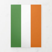 アイルランド国旗 三つ折りカード (カバー)