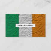 アイルランド国旗 名刺 (裏面)
