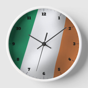 アイルランド国旗 壁時計