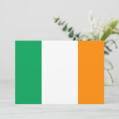 アイルランド国旗 招待状 (スタンド正面)