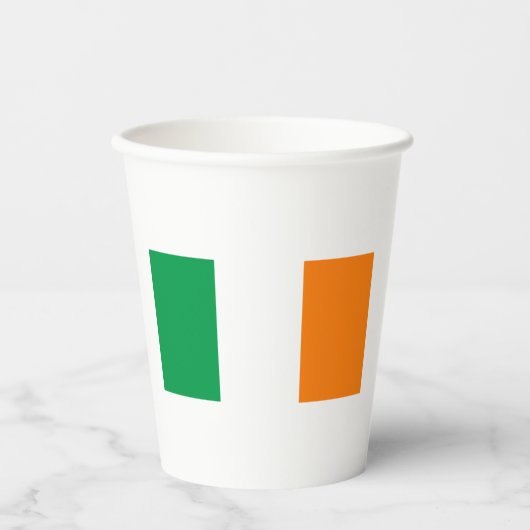 アイルランド国旗 紙コップ (正面)