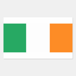 アイルランド国旗 長方形シール