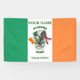 アイルランド国旗 – Alabama Irish 横断幕