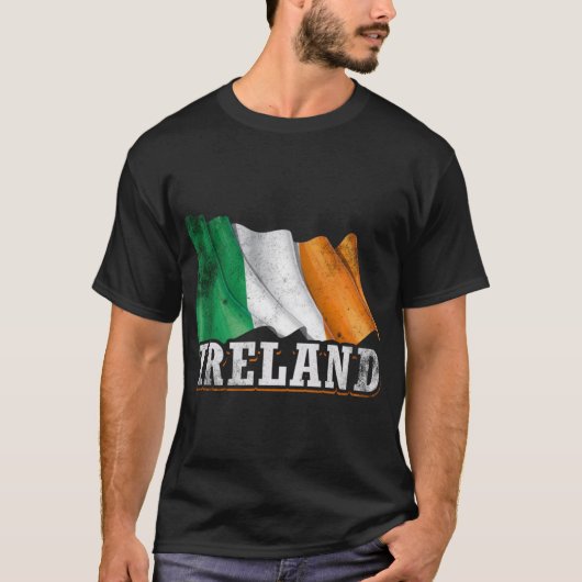 アイルランド国旗 Tシャツ (正面)