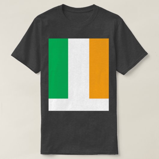 アイルランド国旗 Tシャツ (デザイン正面)