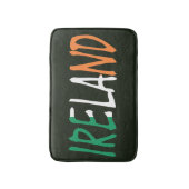 アイルランド国旗bmcntに覆われたアイルランド バスマット (正面縦)
