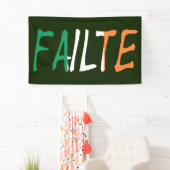 アイルランド国旗bnrcntに上書きされた失敗 横断幕 (インサイチュ)