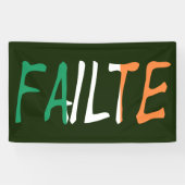 アイルランド国旗bnrcntに上書きされた失敗 横断幕 (横)