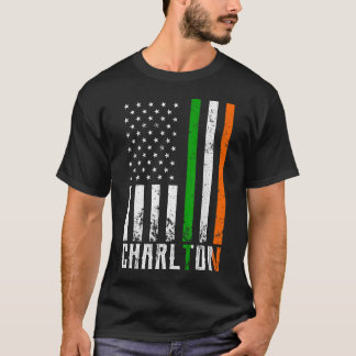 アイルランド国旗CHARLTONファミリーアメリカン Tシャツ