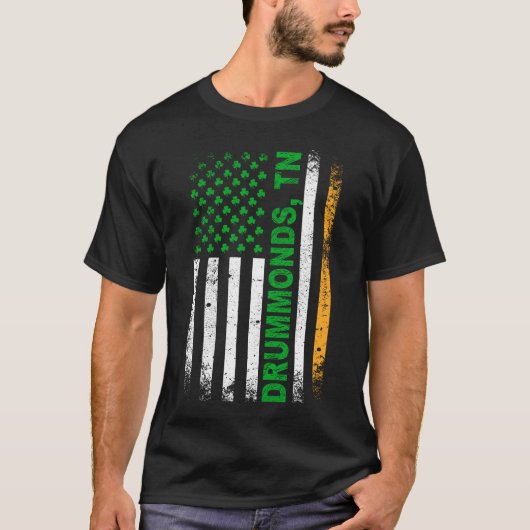 アイルランド国旗DRUMMONDS, TN Tシャツ (正面)