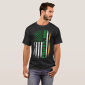 アイルランド国旗FROST, MN Tシャツ (正面フル)