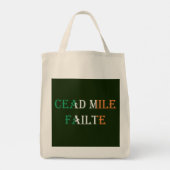 アイルランド国旗gtcntのCead Mile失敗 トートバッグ (裏面)