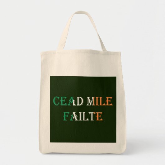 アイルランド国旗gtcntのCead Mile失敗 トートバッグ (正面)