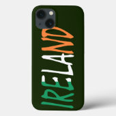 アイルランド国旗iphcntに覆われた Case-Mate iPhoneケース (裏面)